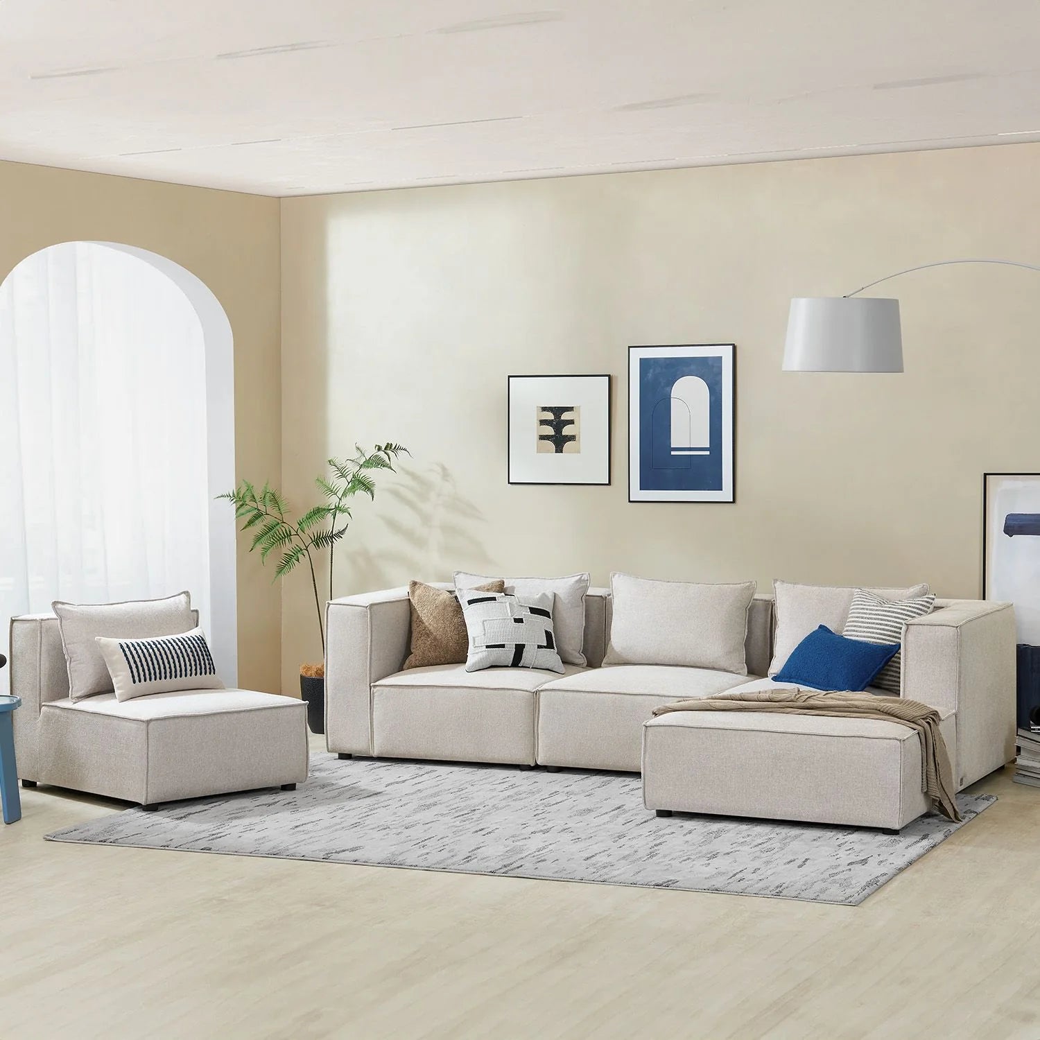 2025 Sofá modular Domas XL - 4 plazas
