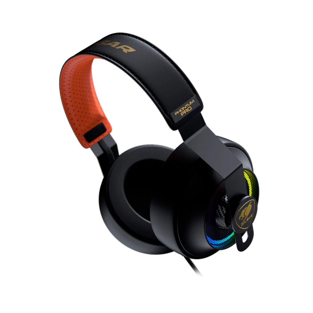 2025 Audífonos Gamer Cougar Phontum Pro Prix USB 7.1 – Multiplataforma