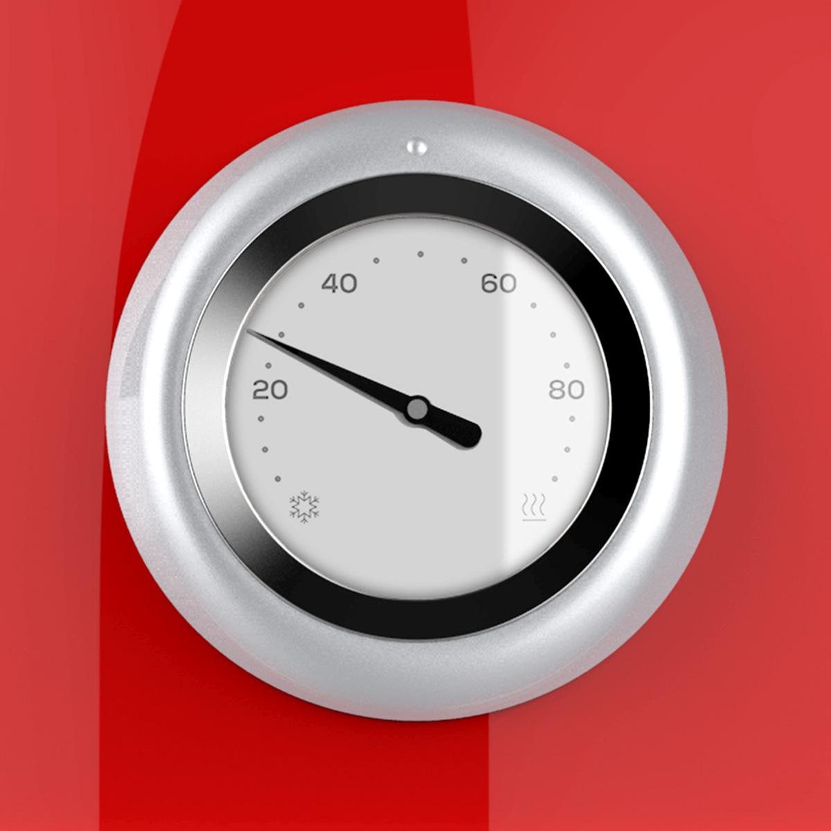 Thermosense 420 Vintage Light Red