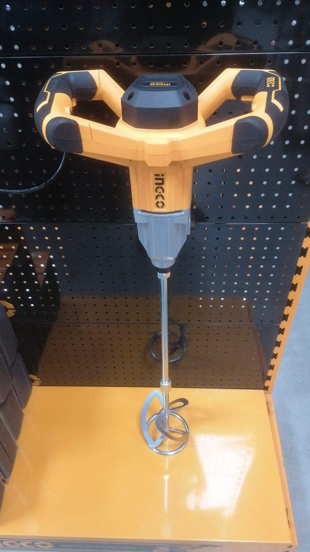 2025 Mezclador de mortero PRO 1400W con accesorios - MX214008 INGCO