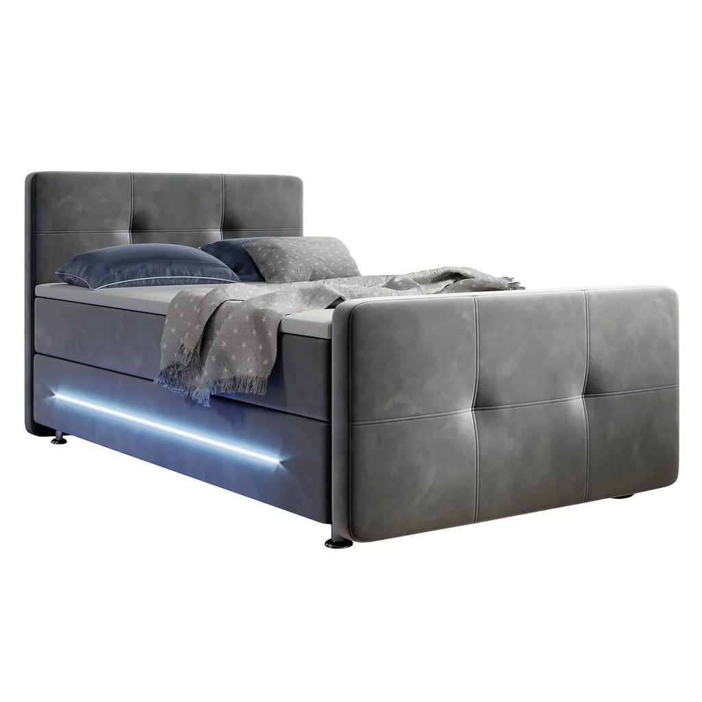 2025 Cama de muelles Houston – Tela
