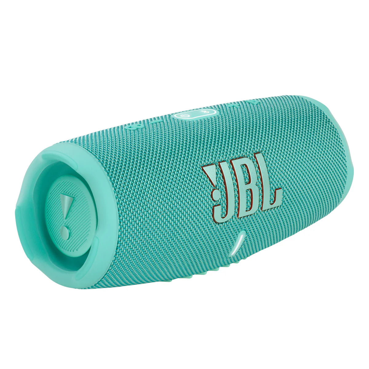2025 Altavoz Bluetooth portátil resistente al agua JBL Charge 5 con Powerbank – Par (Negro/Teal)
