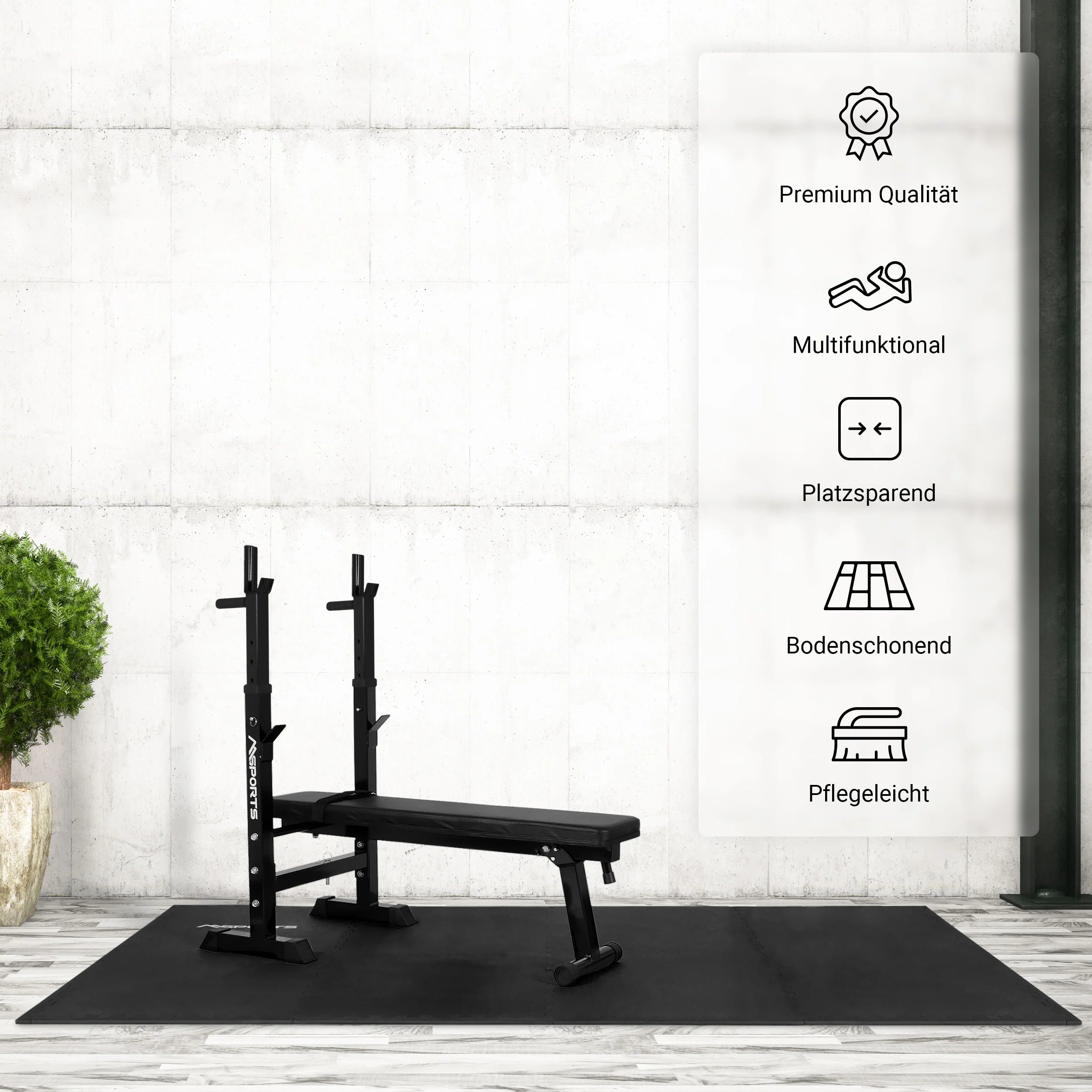 2025 Set de gimnasio básico para el hogar