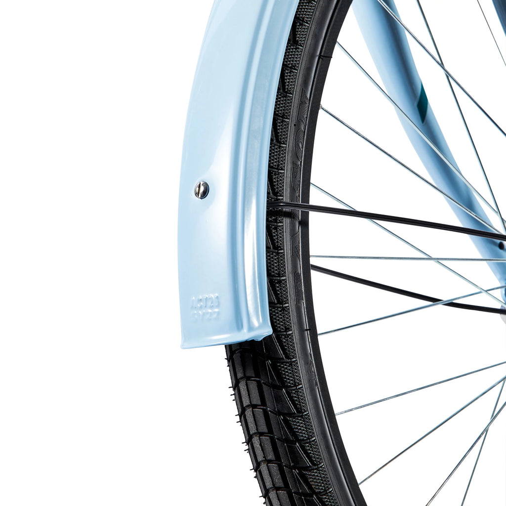 Bicicleta de paseo Concord Pacifica de 26 pulgadas para mujer, azul claro, para adultos