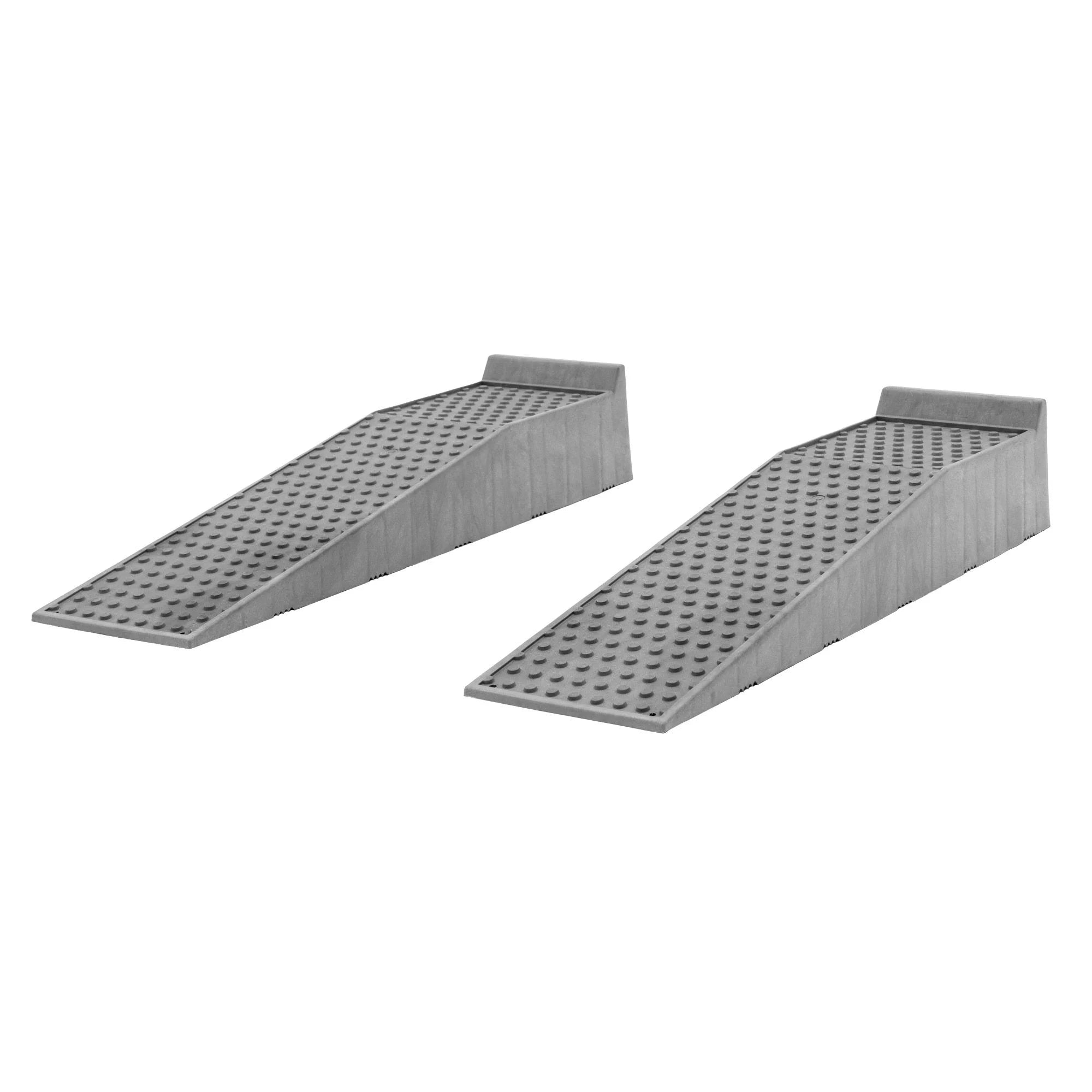 Rampas de acceso de plástico ligero Black Widow – Capacidad de carga de 10,000 libras por par
