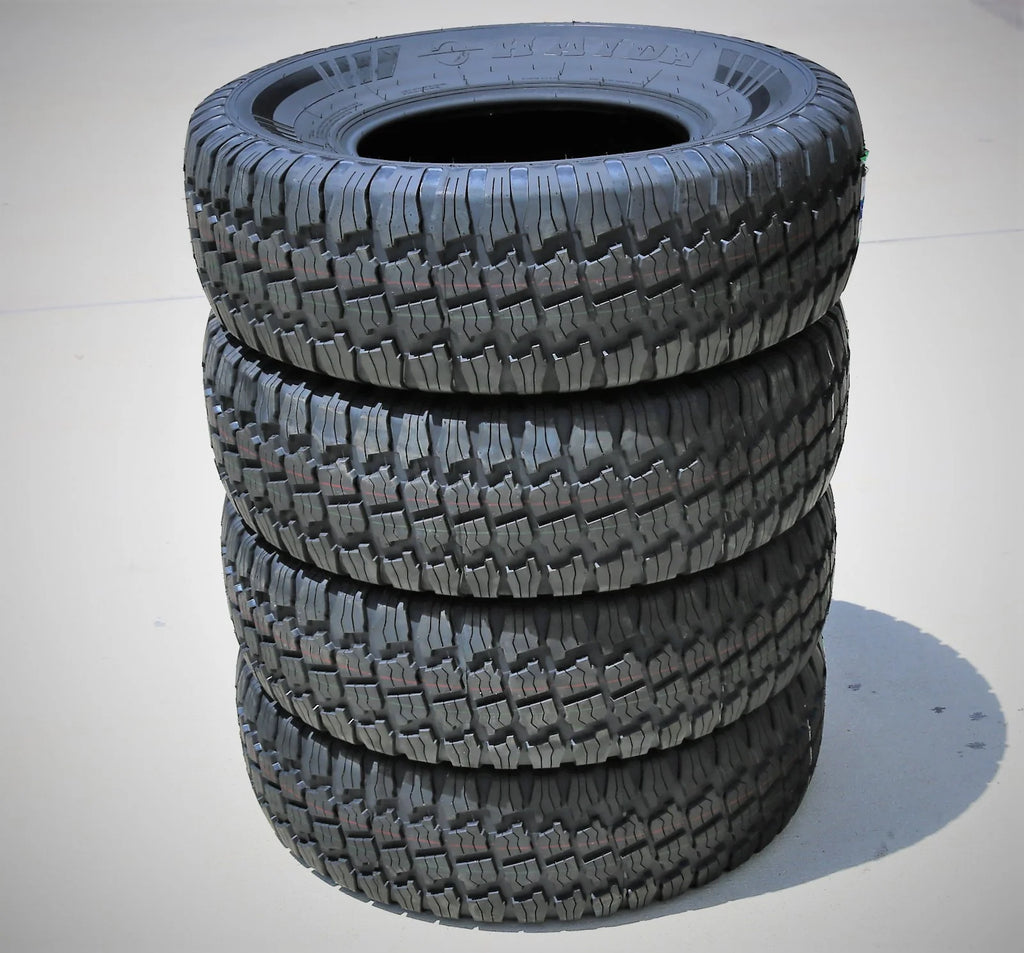 Juego de 2 neumáticos todoterreno Haida Puma HD818 LT 235/75R15 104/101S 6 capas, índice de carga C, perfil M/T barro