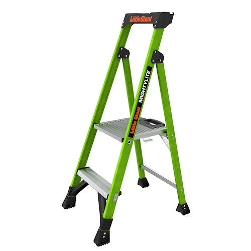 2025 Escalera de Tijera MightyLite™ Ultrafuncional de Fibra de Vidrio, Ligera y Segura