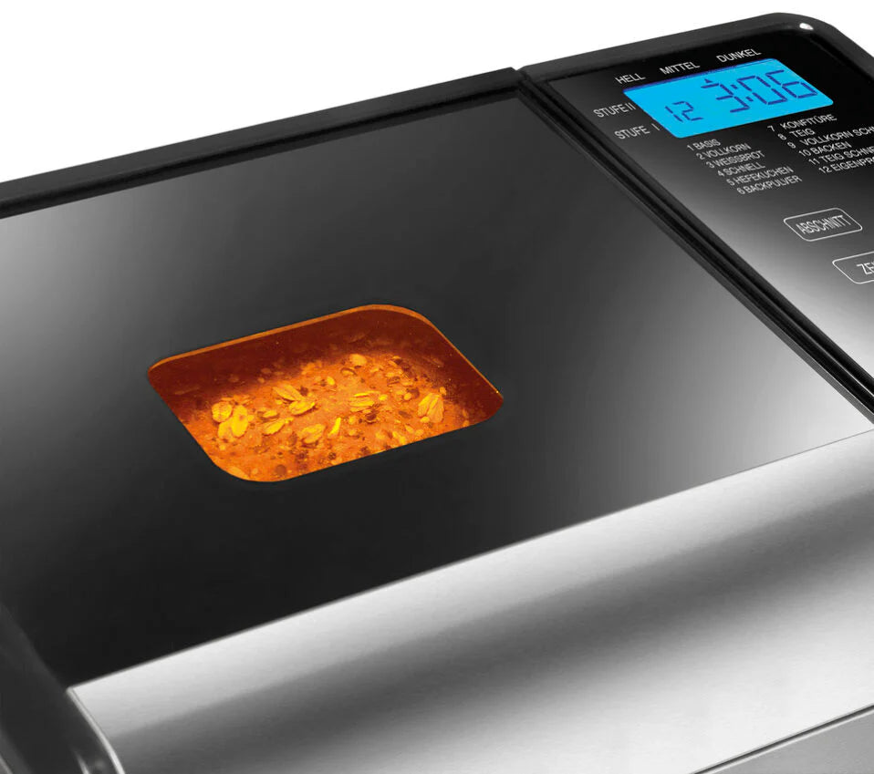 2025 Máquina de pan Backmeister® Top Edition 615 W con 11 programas y capacidad de hasta 1.200 g