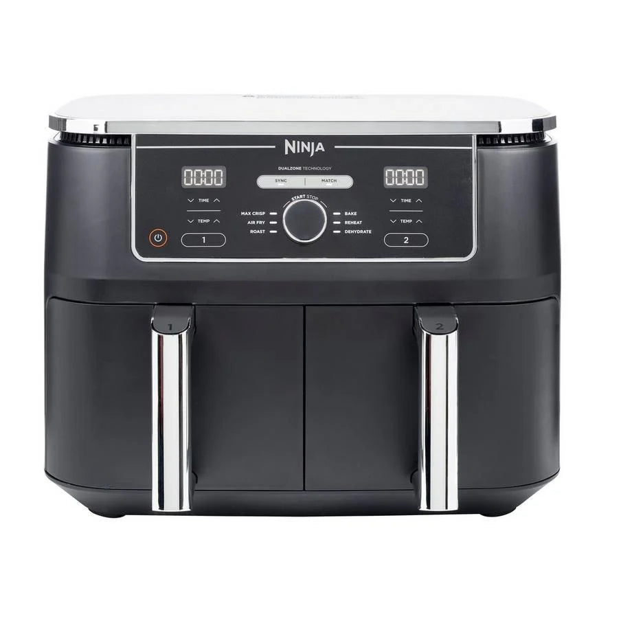 2025 Freidora de Aire Ninja Foodi MAX Dual Zone AF400UK 9,5L – Negro