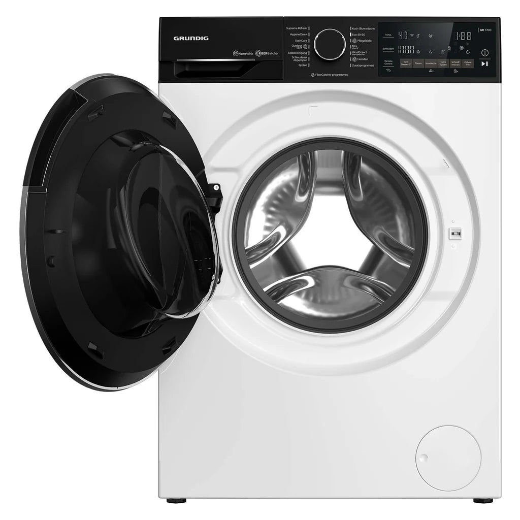 2025 Lavadora Grundig GW7P79419W de carga frontal 9 kg, 1400 rpm, blanca