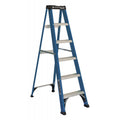 Escalera Escamoteable de Fibra de Vidrio Louisville de 6 pies – Capacidad 102 kg, Alcance 3 m (Modelo W-3217-06)