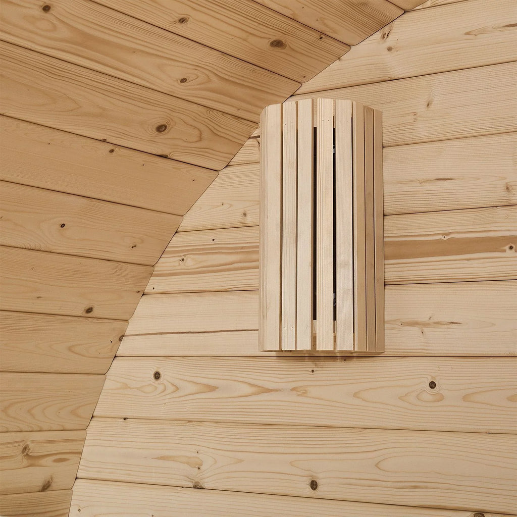 2025 Sauna barril Spitzbergen con estufa de sauna
