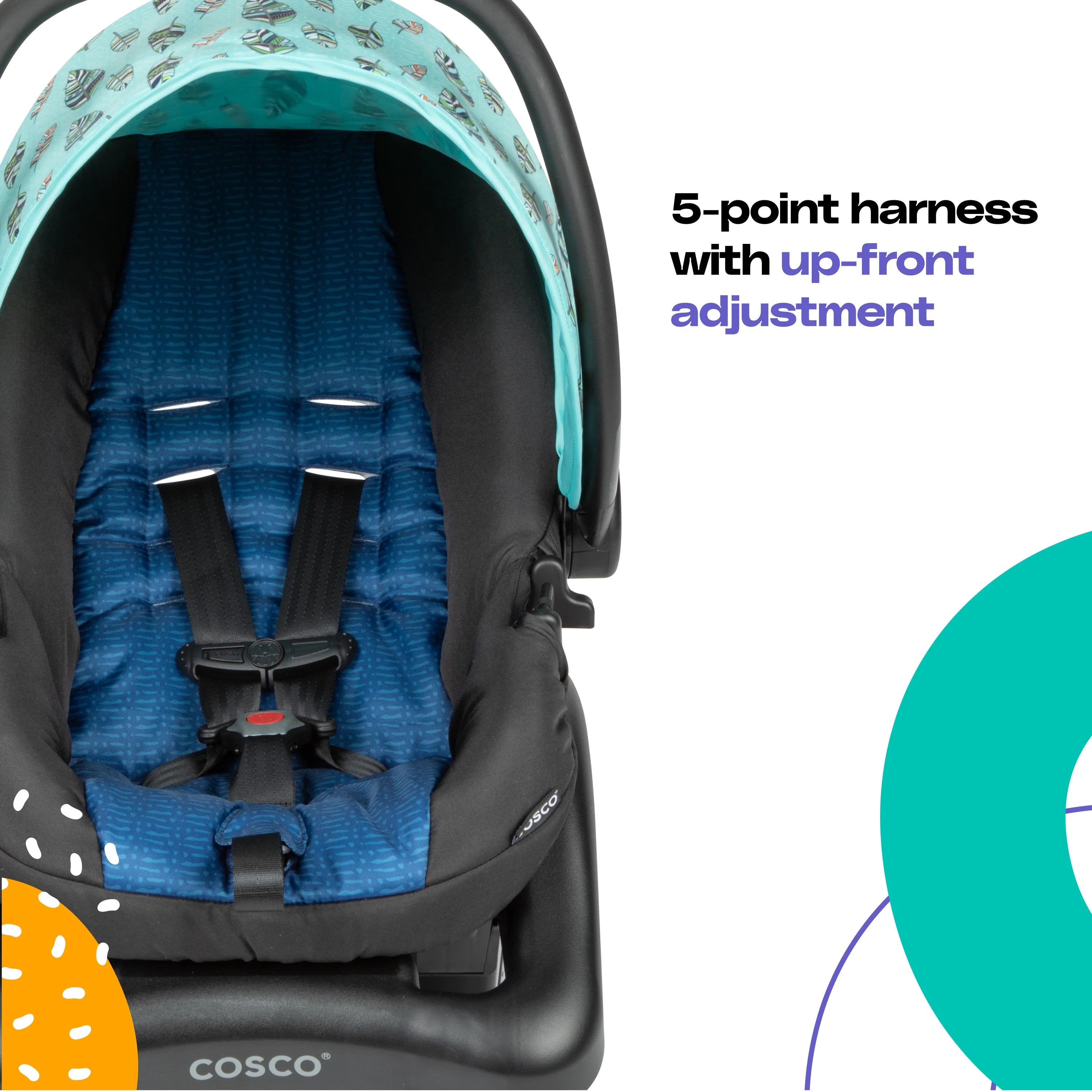2025 Cosco Kids Lift & Stroll DX Sistema de viaje, flechas grises, para niños pequeños, unisex