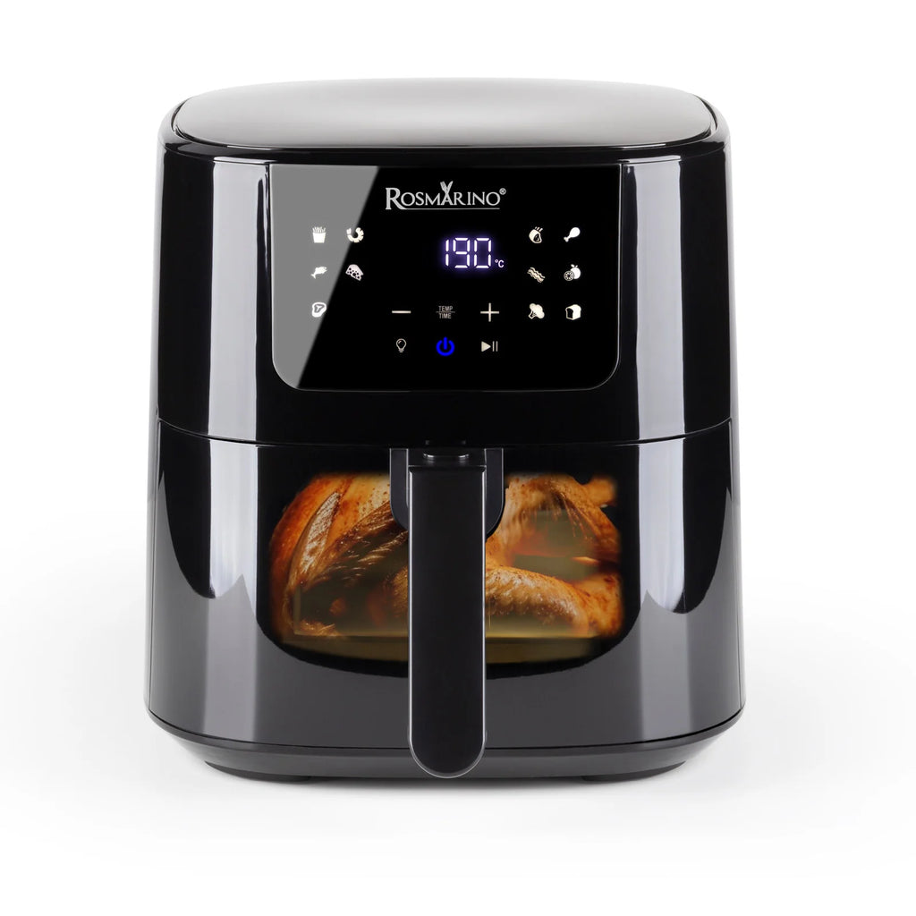 2025 Freidora de aire caliente Rosmarino Infinity Vision XL – 5 L