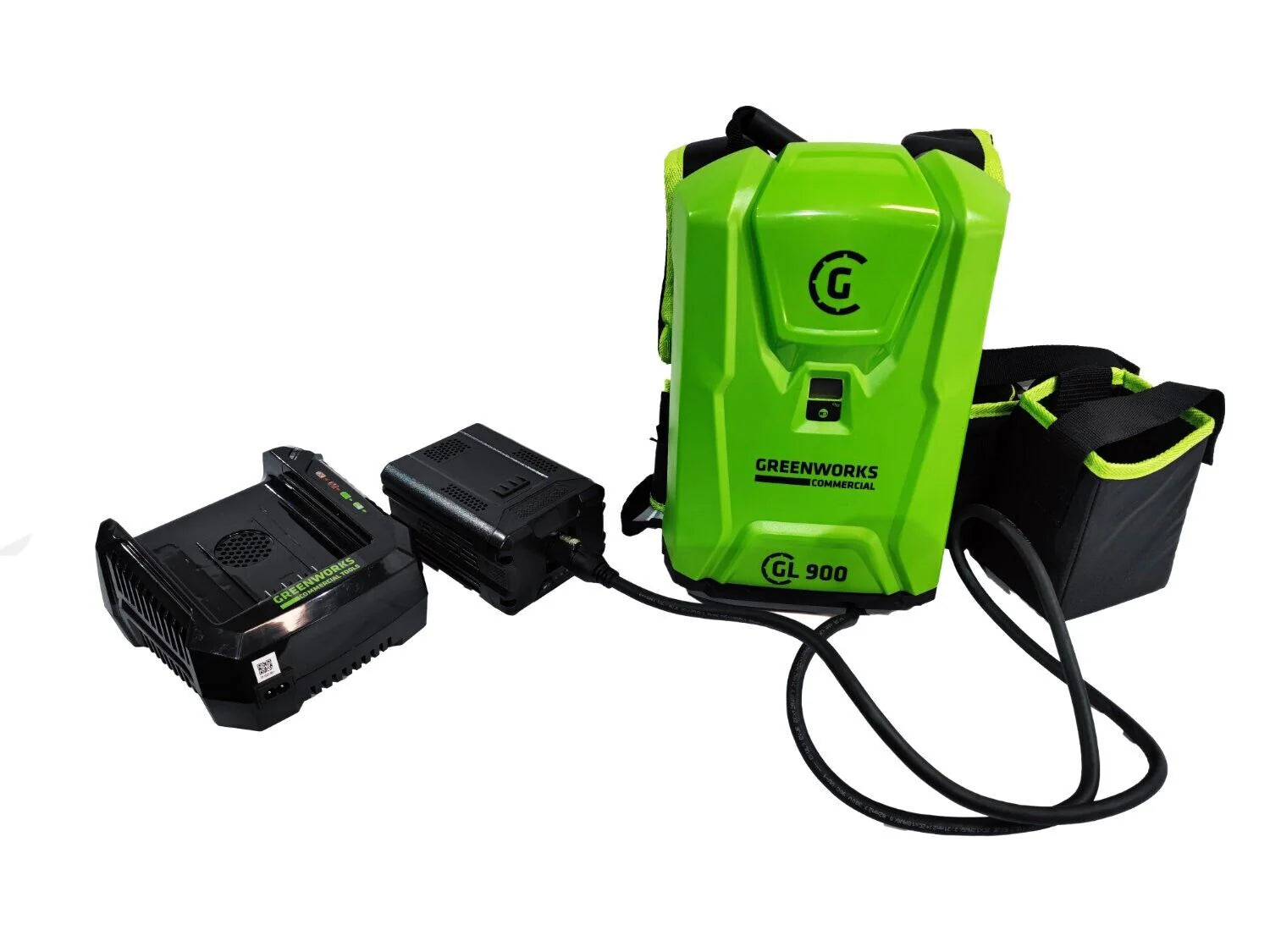 2025 Mochila batería Greenworks GC82B10BP 82 V, 12,5 Ah, 900 Wh – batería recargable 80 V