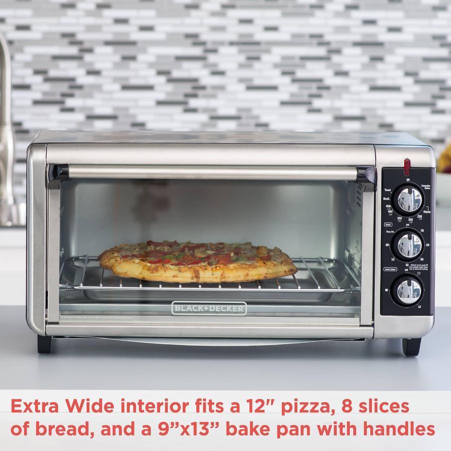 2025 Horno tostador de mostrador extra grande para 8 rebanadas