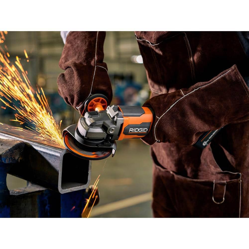 2025 RIDGID Kit Combo 18V sin escobillas de 9 herramientas con (2) baterías de 2.0 Ah y (1) batería de 4.0 Ah, cargador y bolsa para herramientas R96265N