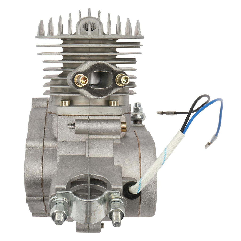 2025 Kit motor para bicicleta Zimtown 80cc 2 tiempos para bicicletas de 26", color plata blanca
