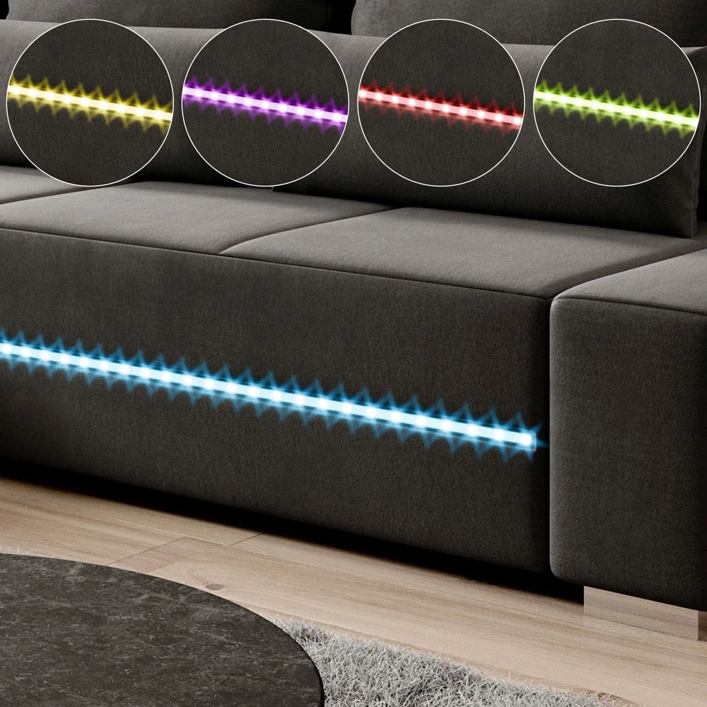 2025 Sofá Davos con LED