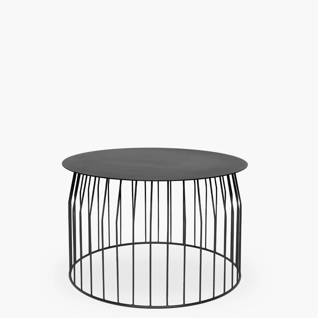 2025 Mesa de Centro Wire DIAM 60 Negro