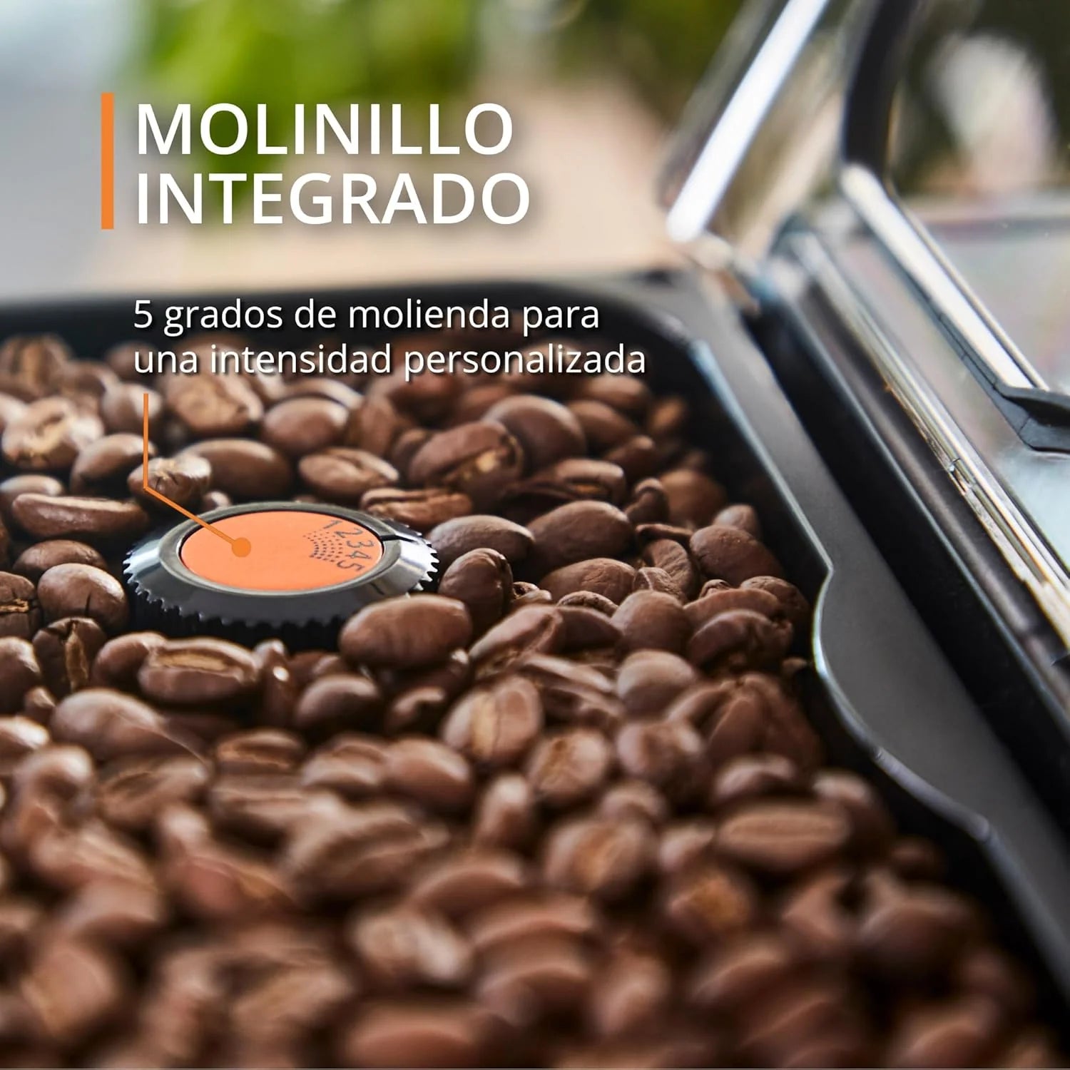 2025 Cafetera automática Krups Evidence | Pantalla OLED con tecnología Barista Quattro Force | 12 tipos de café | 3 variedades de té | capuchino con un solo toque | función para 2 tazas | color negro