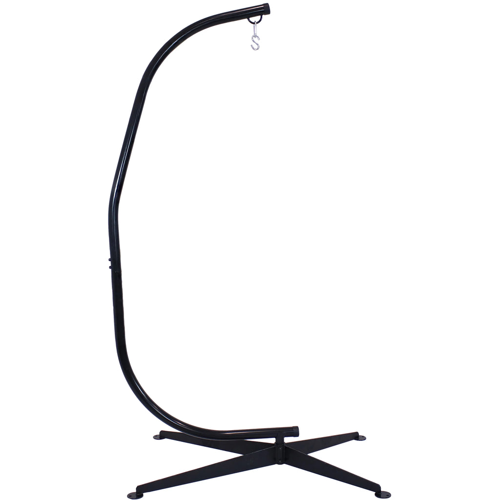 2025 Sunnydaze Hanging C-Stand para Silla Hamaca Colgante
