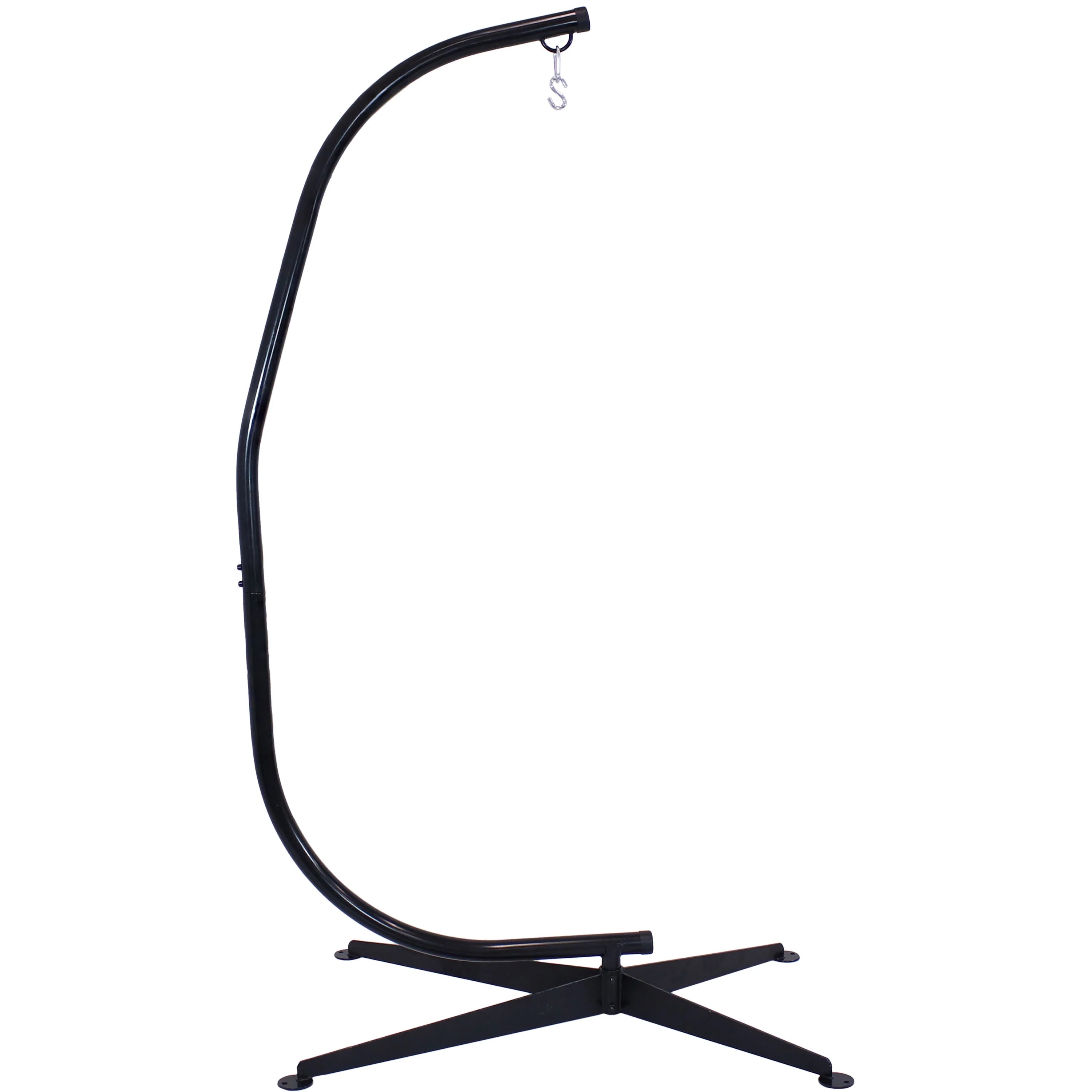 2025 Sunnydaze Hanging C-Stand para Silla Hamaca Colgante
