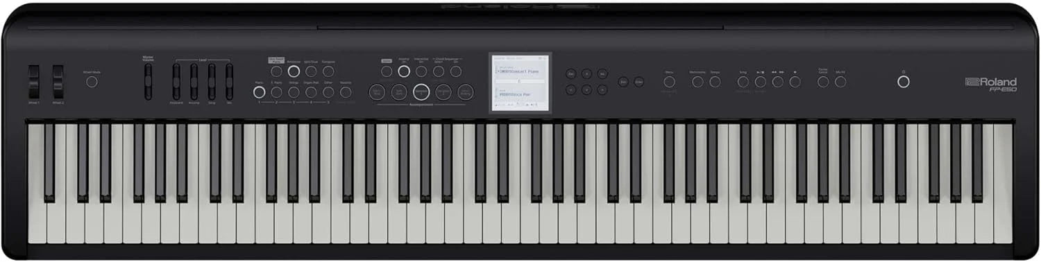 Roland FP-10 - Compact 88 note digital piano with sounds from SuperNATURAL Piano and keyboard with authentic acoustic sensations | Ideal for playing at home, studying and learning correct techniques