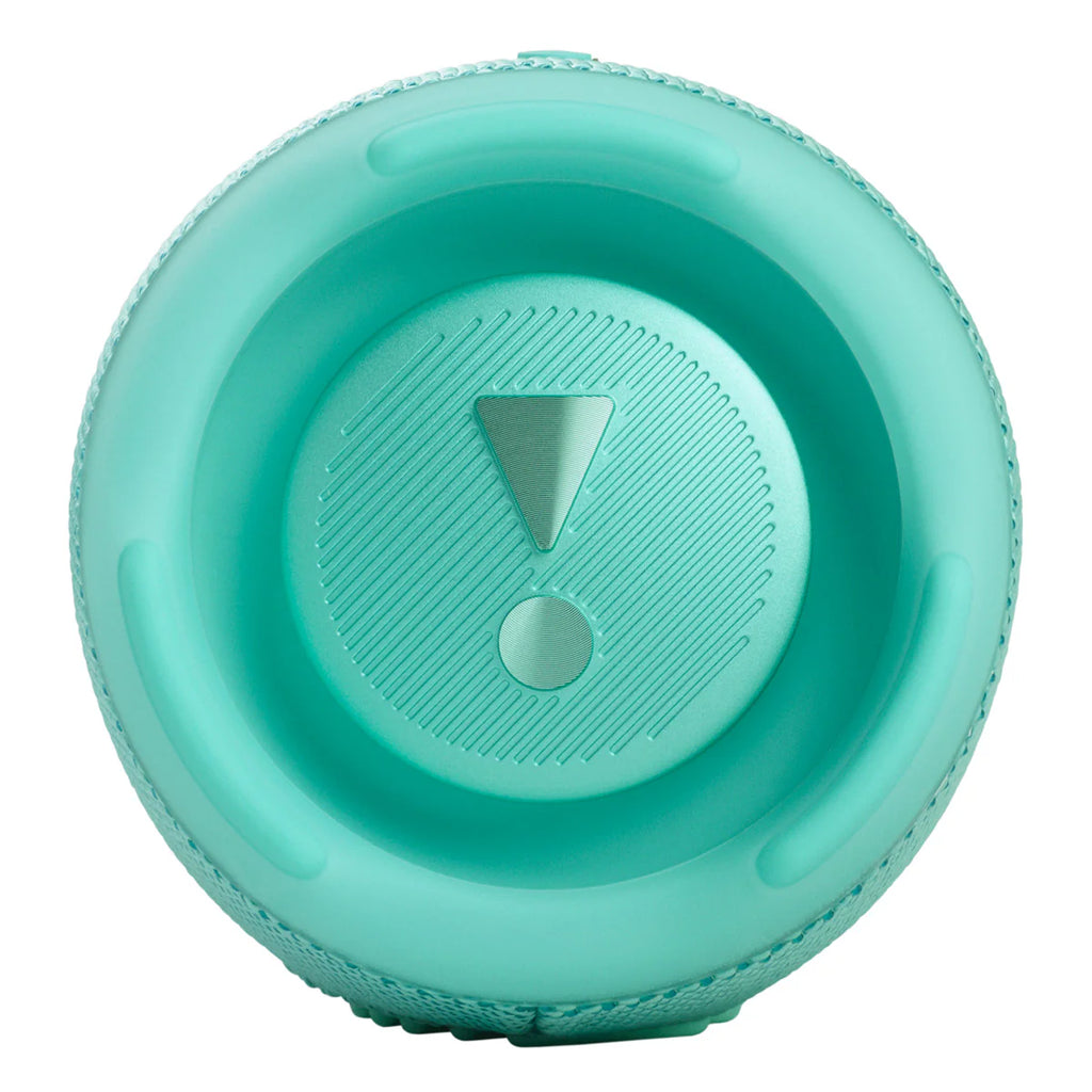 2025 Altavoz Bluetooth portátil resistente al agua JBL Charge 5 con Powerbank – Par (Negro/Teal)