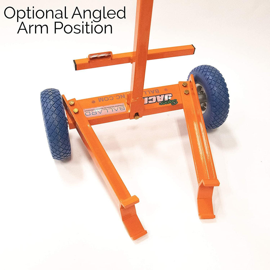 2025 Ballard Inc Super Jack Pro – Elevador para Cortacésped - ZTR, Stander, Walk Behinds (Naranja Alta Visibilidad)