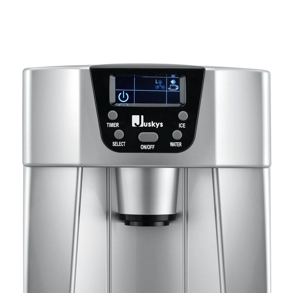 2025 Máquina de hielo PIM200L con dispensador – ¡Refrescate con hielo siempre listo!