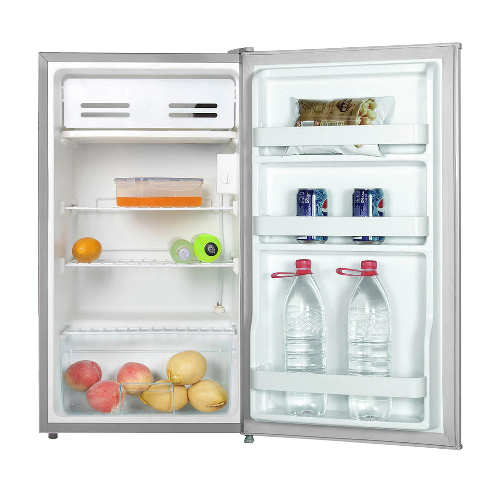 2025 Mini Bar Gris 47,2x86 cm de 93 Litros con Congelador