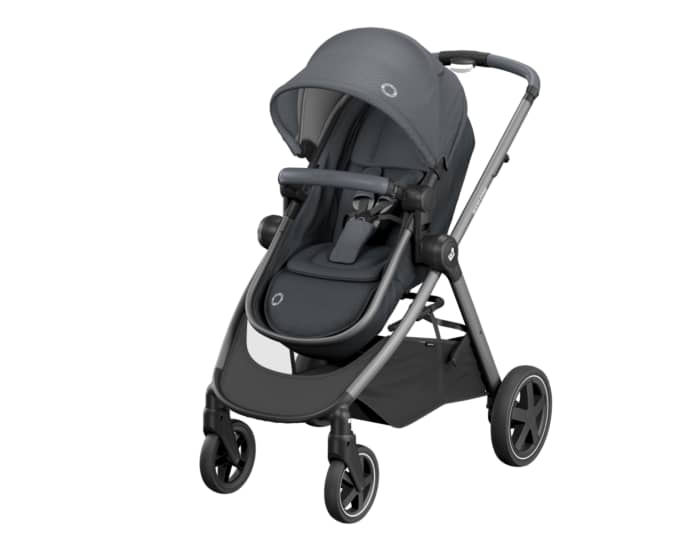 Maxi-Cosi Zelia – Cochecito 2 en 1 Ligero con Capazo y Asiento Reversible
