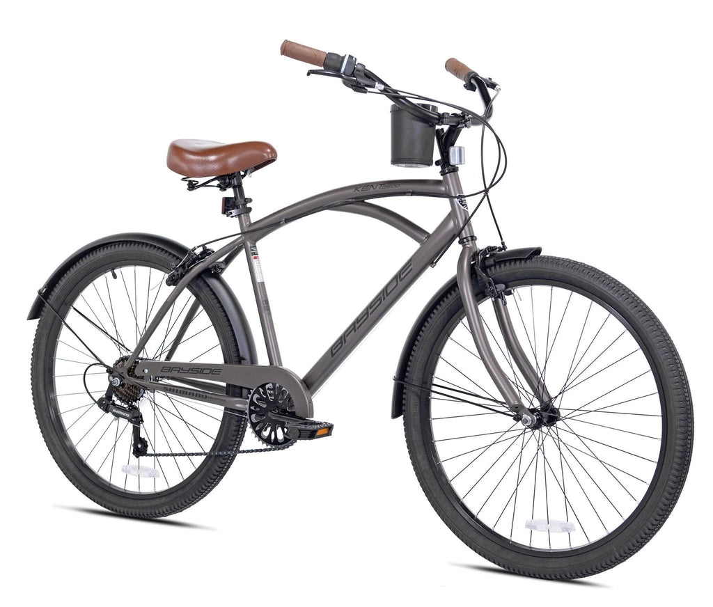 2025 Bicicleta Cruiser Kent Bayside 26" para hombre – Acabado satinado cacao