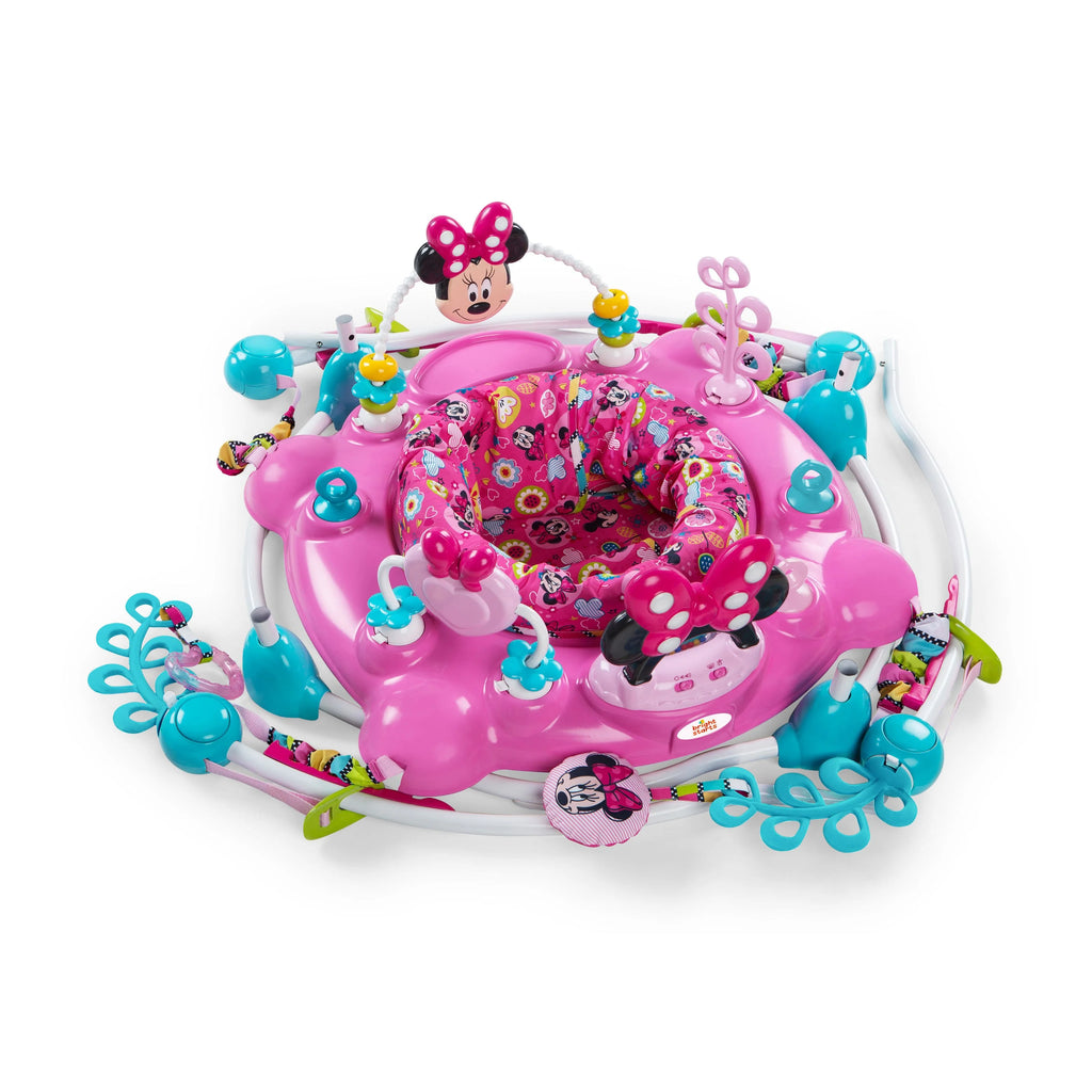 Andador de actividad Disney Baby Minnie Mouse Bright Start con luces y melodías, para niños a partir de 6 meses