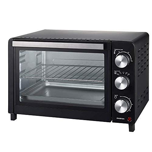 Infiniton Horno Convencion Sobremesa Hsm-12n18 (18l, 1200w, Negro, Temperatura Hasta 230ºc Y Tiempo Hasta 60 Minutos, Horno Portatil)