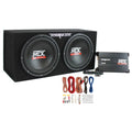 2025 Pack Subwoofer para coche MTX TNP212D2 12" 1200W con amplificador y kit de instalación