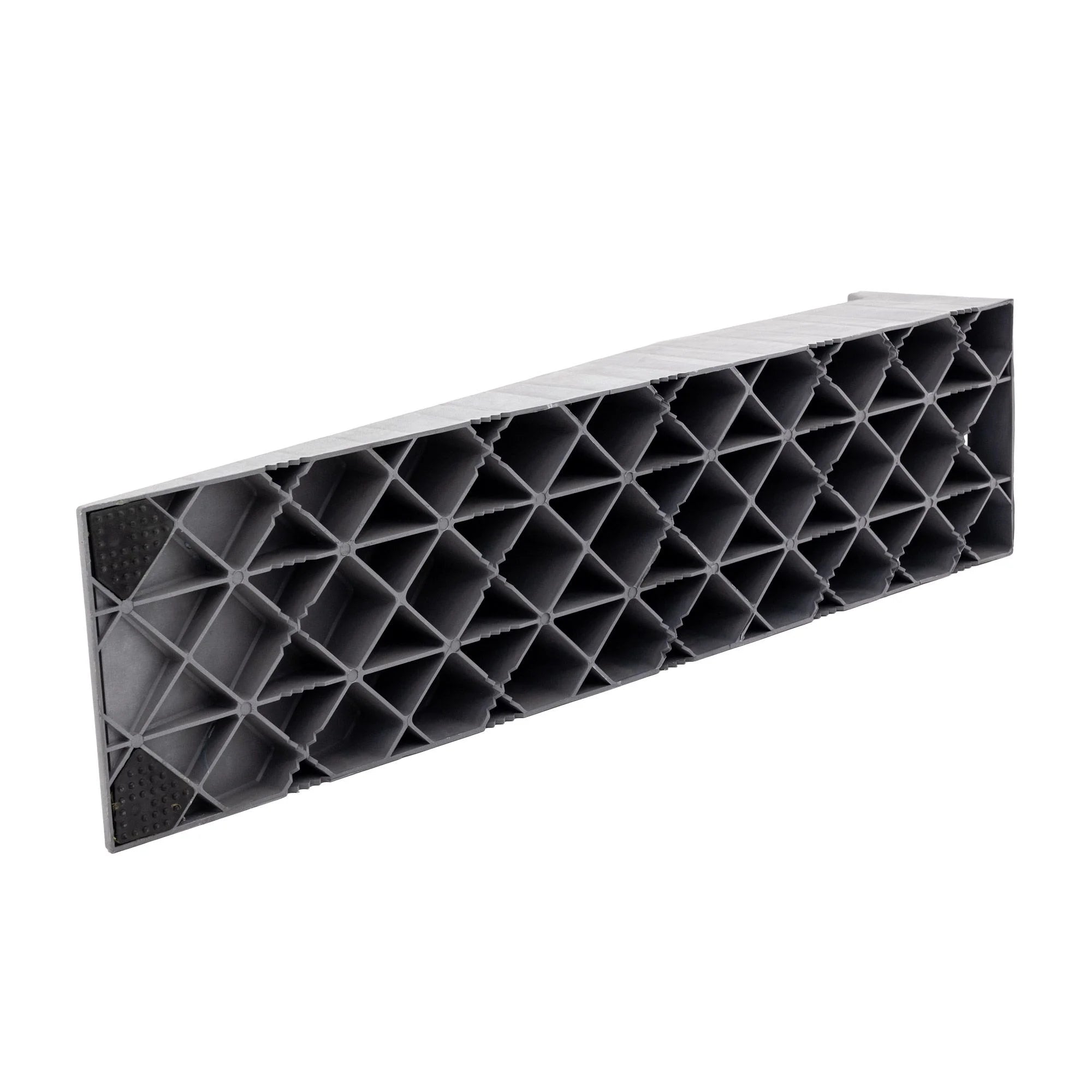 Rampas de acceso de plástico ligero Black Widow – Capacidad de carga de 10,000 libras por par