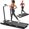 2025 Alfombrilla de caminata CoolHut Gehpad, caminadora de escritorio 4 en 1 para casa y oficina, tapis compacto y plegable, portátil, sin ensamblaje, silenciosa, pantalla LED, capacidad de carga de 120 kg, con control remoto