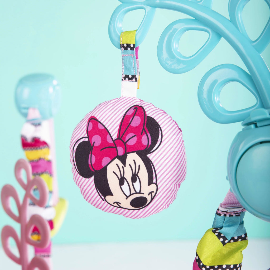 2025 Bright Starts Disney Baby Minnie Mouse PeekABoo transat d’activité avec lumières et musique, dès 6 mois