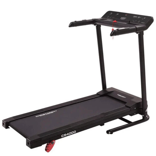 2025 Cinta de correr CS 4000 – 12 programas, compatible con Kinomap y superficie amortiguada para las articulaciones