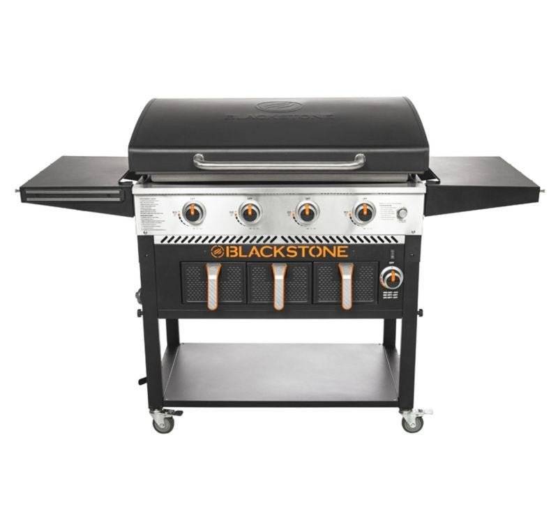 2025 Blackstone Griddle de 36″ con 4 Quemadores, Freidora de Aire y Tapa