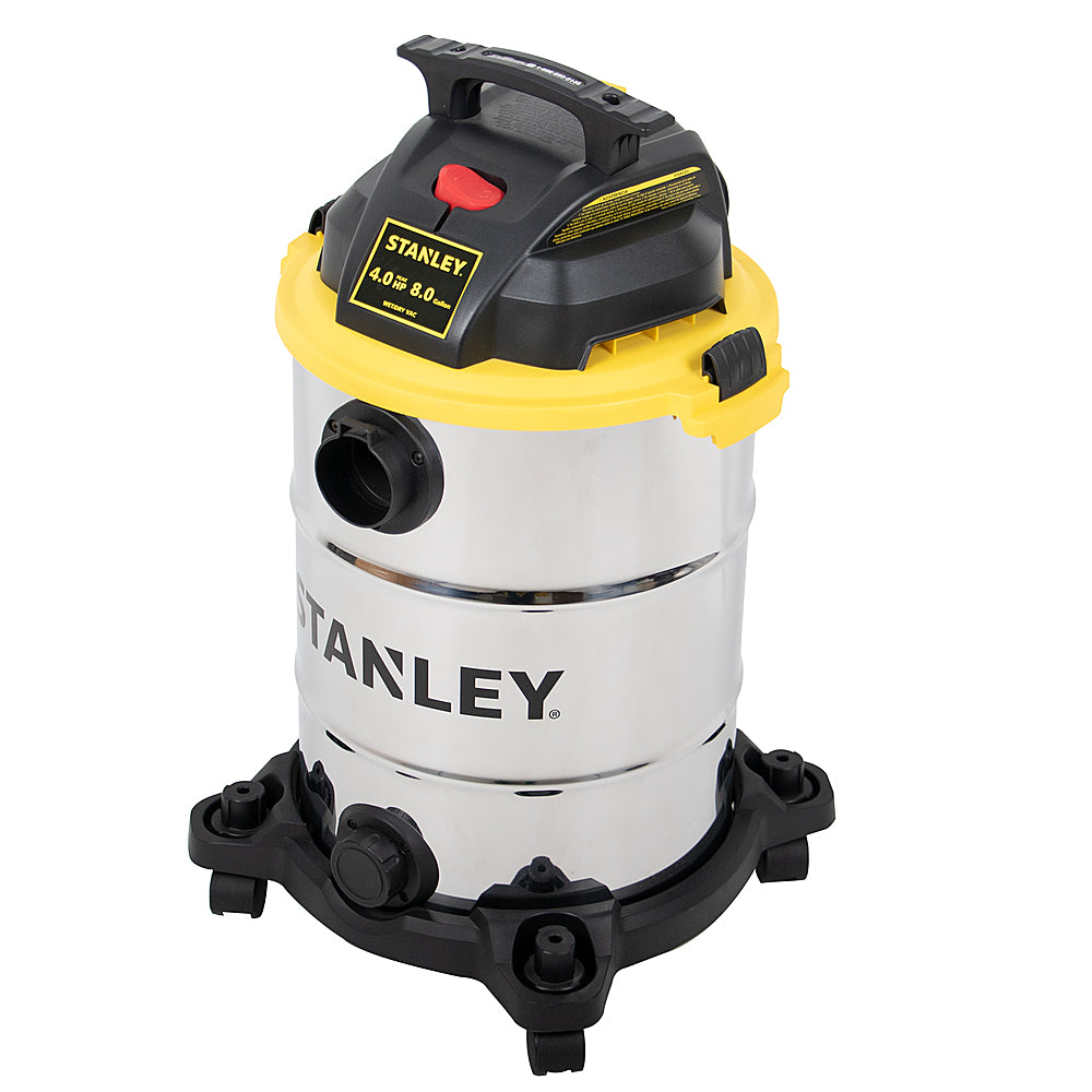 2025 Aspiradora en seco y húmedo Stanley 8 galones – Tanque de acero inoxidable | Potente y versátil