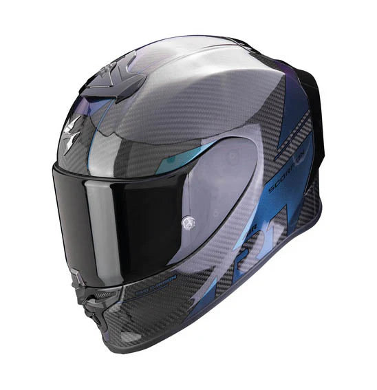 Scorpion EXO-R1 EVO CARBON AIR RALLY - Negro/Camaleón