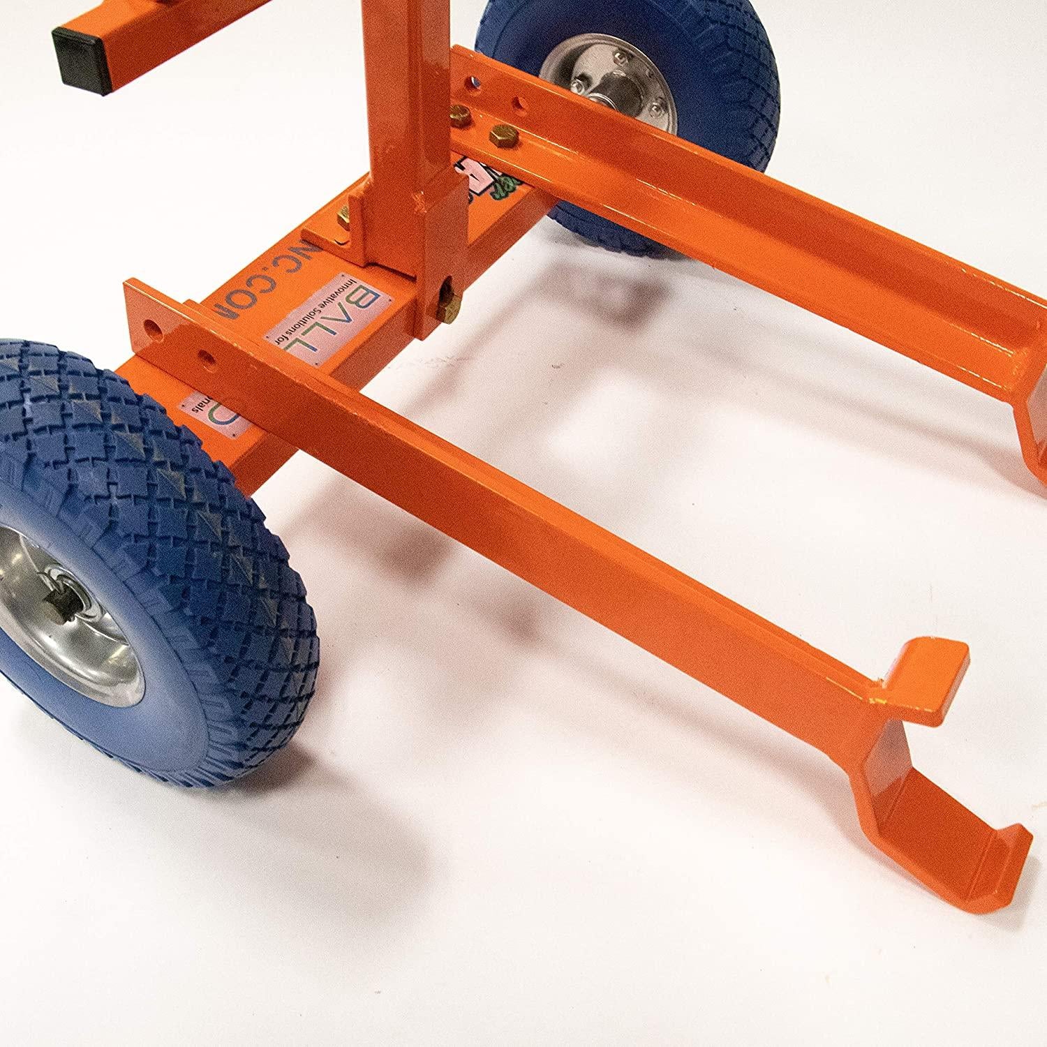 2025 Ballard Inc Super Jack Pro – Elevador para Cortacésped - ZTR, Stander, Walk Behinds (Naranja Alta Visibilidad)
