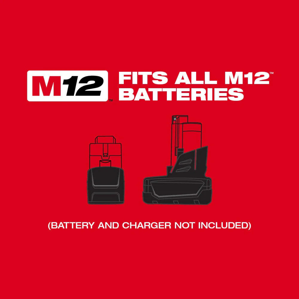 2025 Herramienta Multifunción Inalámbrica Milwaukee M12™ – Precisión y Potencia en Espacios Reducidos