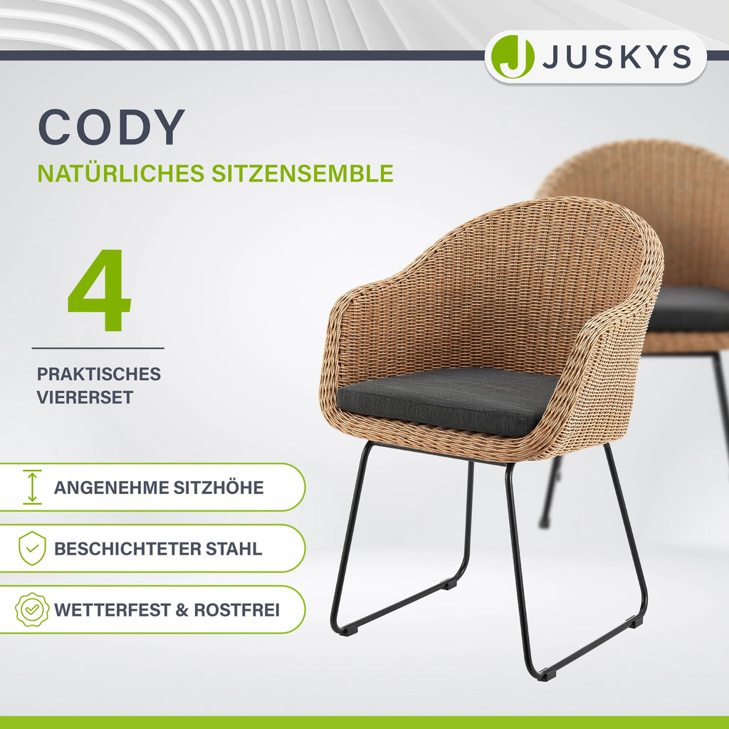 2025 Sillones de ratán Cody