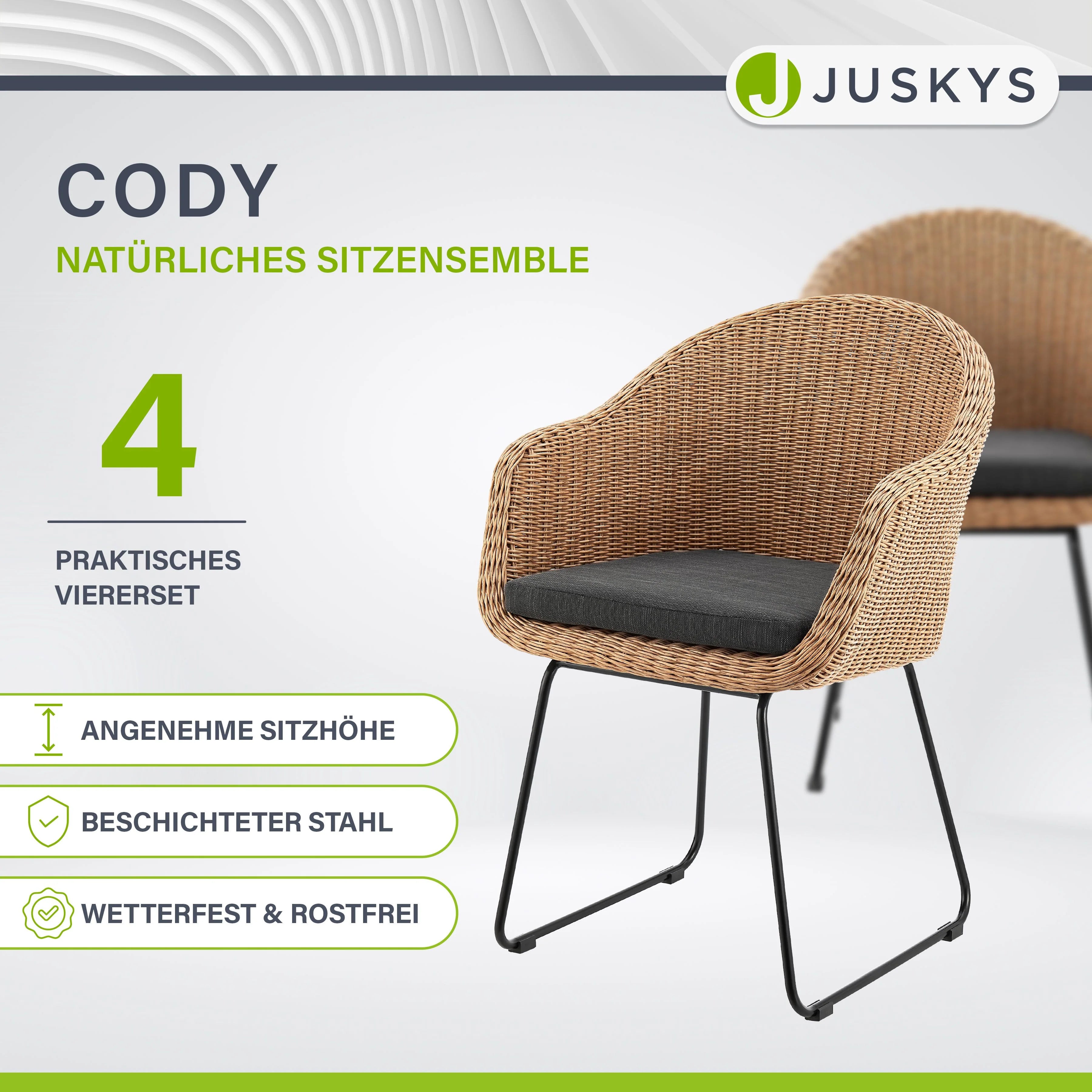 2025 Sillones de ratán Cody