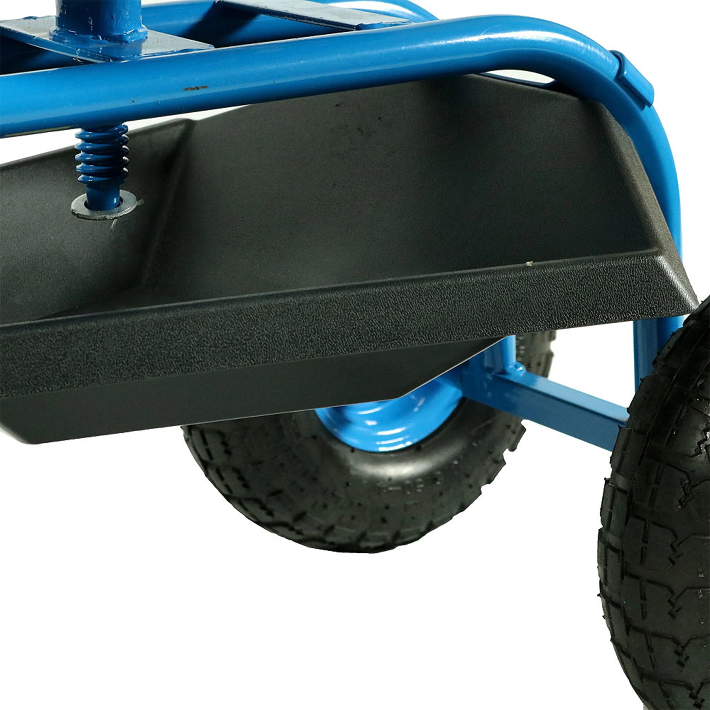 2025 Carrito de Jardín Rodante Sunnydaze con Asiento de Trabajo y Manillar de Dirección