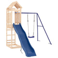 Parque Infantil De Exterior Madera Maciza De Pino Vidaxl